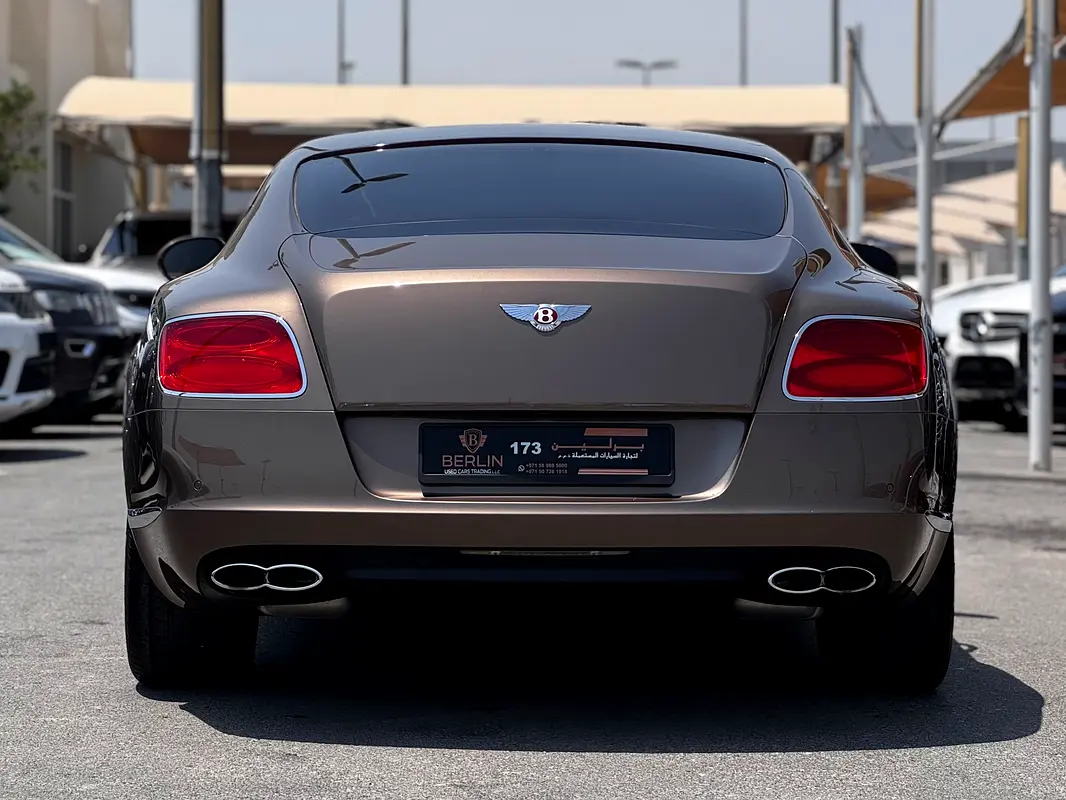 BENTLEY Continental GT V8 2014 - photo 10 - Import Émirats | International Cars