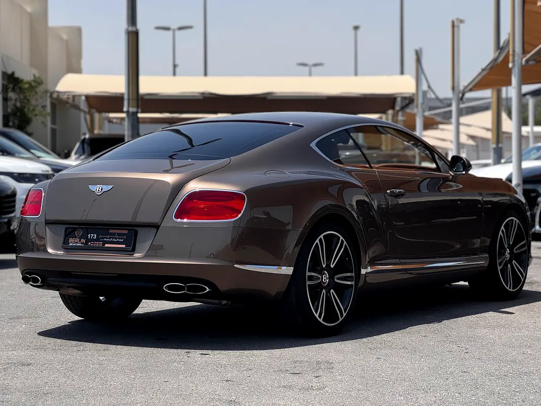 BENTLEY Continental GT V8 2014 - photo 11 - Import Émirats | International Cars