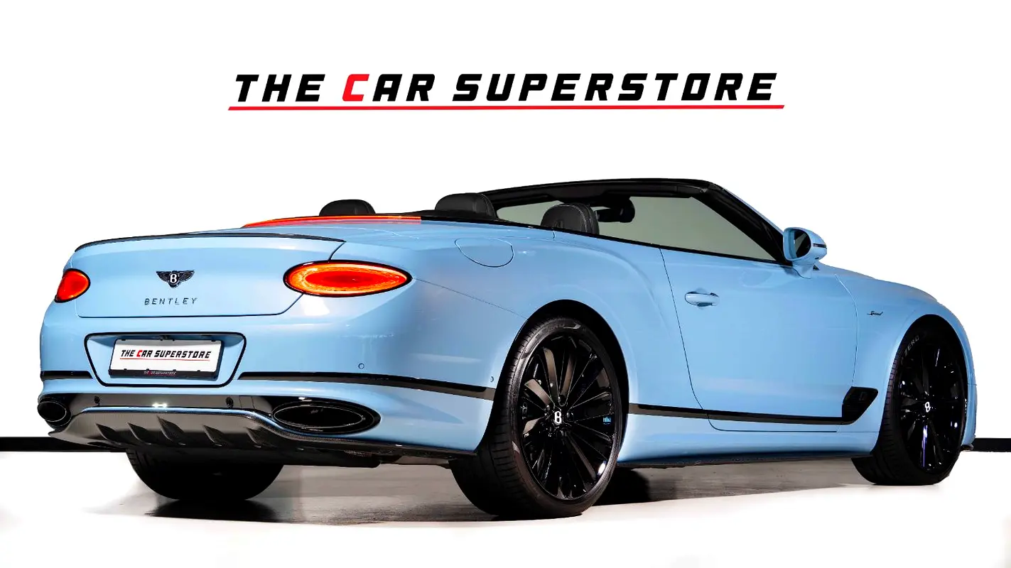 BENTLEY Continental GTC Speed 2022 - photo 8 - Import Émirats | International Cars