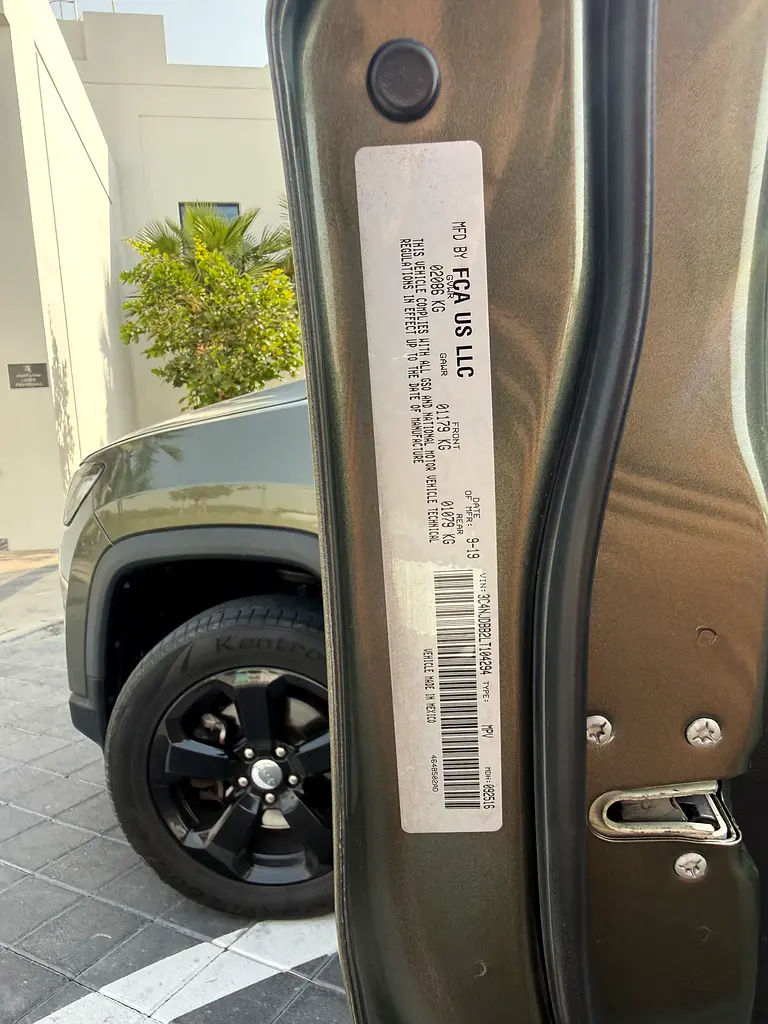 JEEP Compass Longitude 2020 - photo 4 - Import Émirats | International Cars