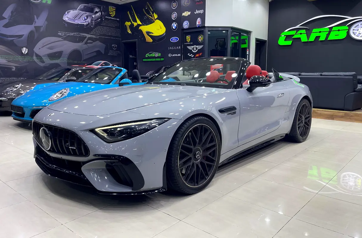 MERCEDES SL-Class SL 55 AMG 4Matic Plus 2022 - photo 4 - Import Émirats | International Cars