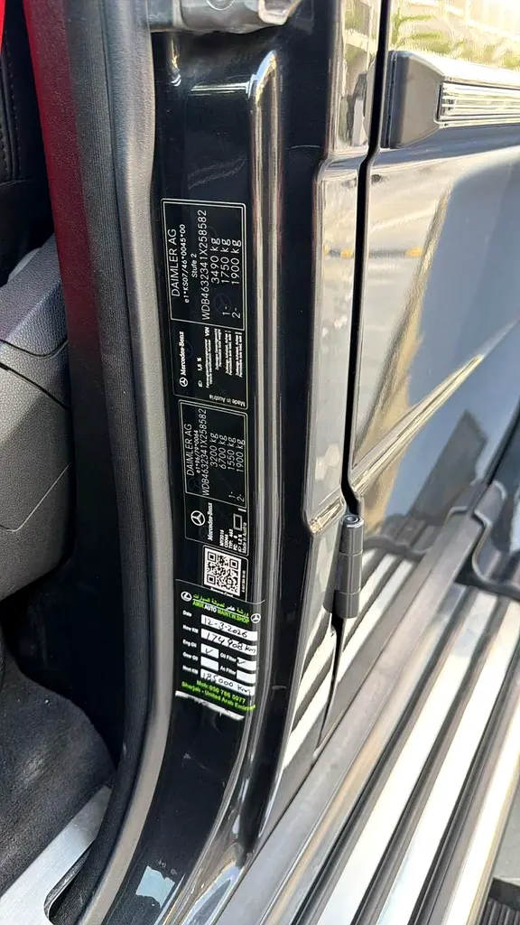 MERCEDES G-Class G 500 4×4² 2016 - photo 10 - Import Émirats | International Cars