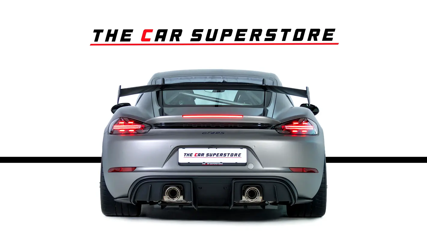 PORSCHE Cayman GT4 RS 2024 - photo 7 - Import Émirats | International Cars