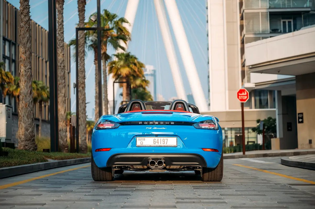 PORSCHE 718 Spyder Boxster 2023 - photo 9 - Import Émirats | International Cars