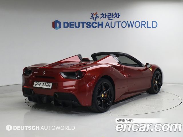 FERRARI 488 Spyder 3.9 2019 - photo 2 - Import Corée du Sud | International Cars