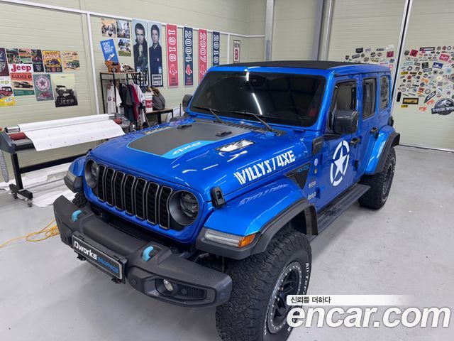JEEP 랭글러 (JL) 2.0 오버랜드 파워 탑 4도어 4xe 2021 - photo 2 - Import Corée du Sud | International Cars