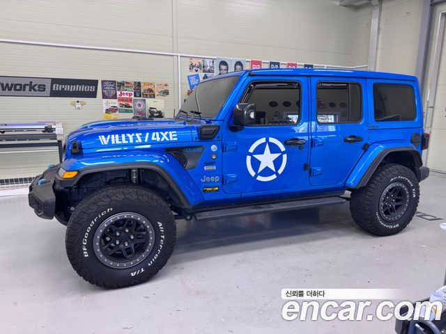 JEEP 랭글러 (JL) 2.0 오버랜드 파워 탑 4도어 4xe 2021 - photo 3 - Import Corée du Sud | International Cars
