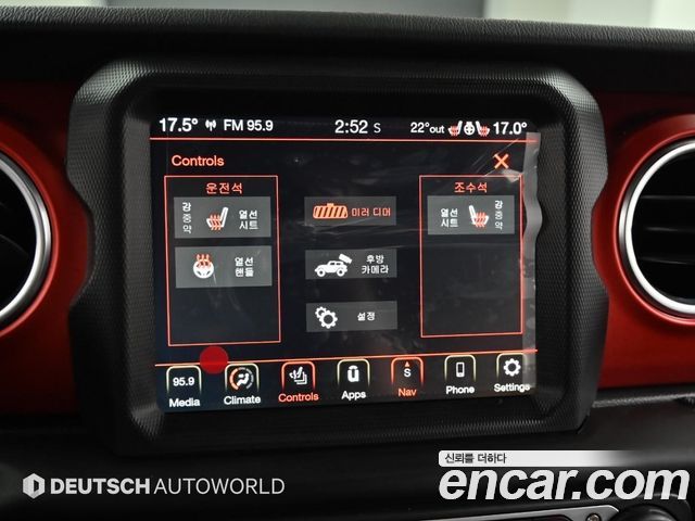 JEEP 랭글러 (JL) 2.0 루비콘 4도어 2021 - photo 17 - Import Corée du Sud | International Cars