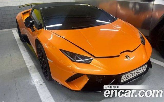 LAMBORGHINI Huracán LP640-4 Spyder 퍼포만테 2019 - photo 2 - Import Corée du Sud | International Cars