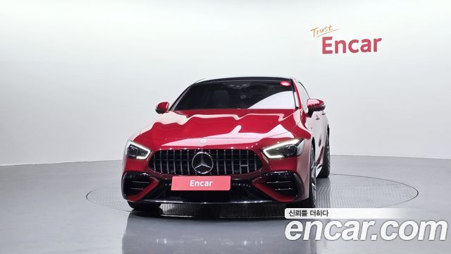 MERCEDES AMG AMG GT 4도어 43 4MATIC+ Dynamic 레드 블로썸 2023 - photo 3 - Import Corée du Sud | International Cars