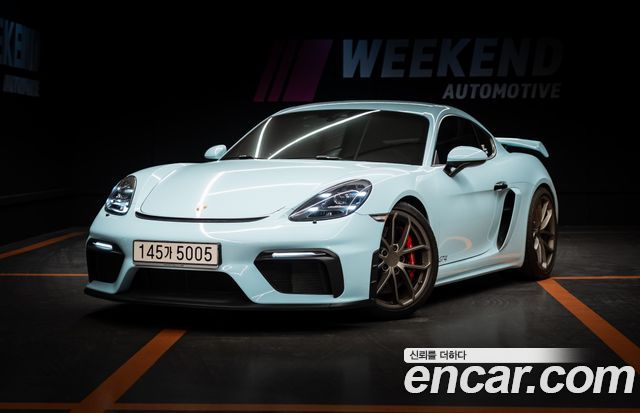 PORSCHE 718 Cayman 4.0 GT4 2022 - photo 2 - Import Corée du Sud | International Cars