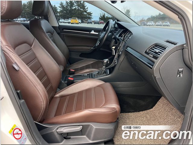 VOLKSWAGEN 골프 7세대 1.6 TDI 2014 - photo 13 - Import Corée du Sud | International Cars