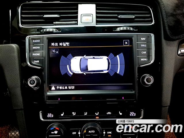 VOLKSWAGEN 골프 7세대 1.4 TSI Premium 2014 - photo 14 - Import Corée du Sud | International Cars