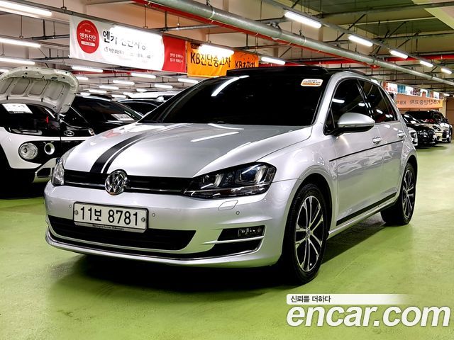 VOLKSWAGEN 골프 7세대 1.4 TSI Premium 2014 - photo 22 - Import Corée du Sud | International Cars