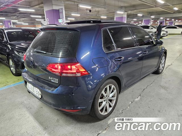 VOLKSWAGEN 골프 7세대 2.0 TDI 2015 - photo 3 - Import Corée du Sud | International Cars