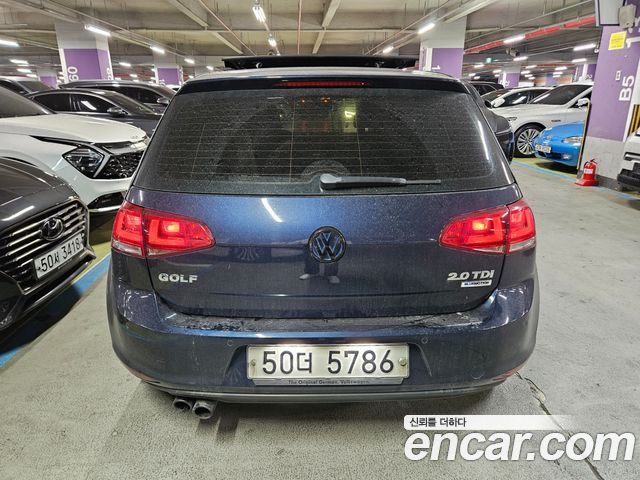 VOLKSWAGEN 골프 7세대 2.0 TDI 2015 - photo 4 - Import Corée du Sud | International Cars