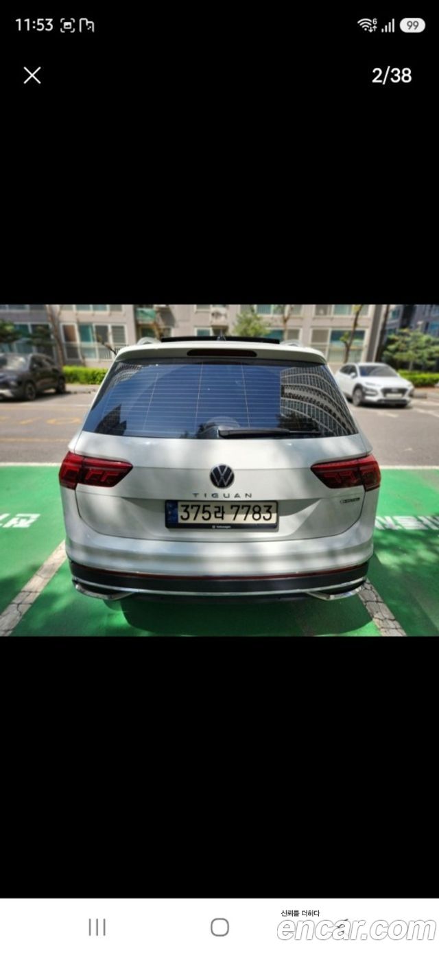 VOLKSWAGEN 티구안 2세대 2.0 TDI 4모션 프레스티지 2023 - photo 2 - Import Corée du Sud | International Cars