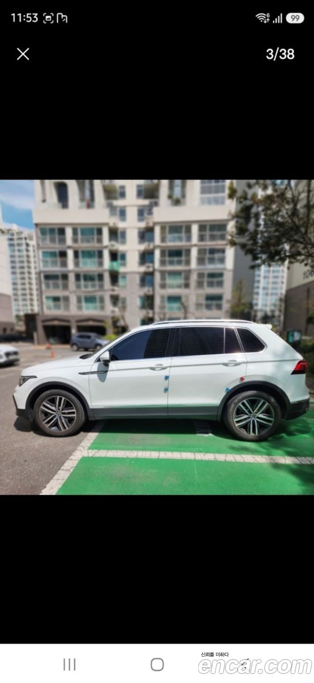 VOLKSWAGEN 티구안 2세대 2.0 TDI 4모션 프레스티지 2023 - photo 3 - Import Corée du Sud | International Cars