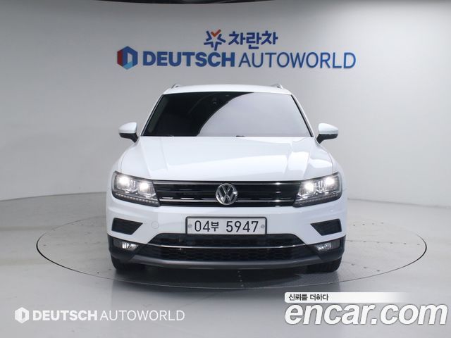 VOLKSWAGEN 티구안 2세대 2.0 TDI Premium 2018 - photo 3 - Import Corée du Sud | International Cars