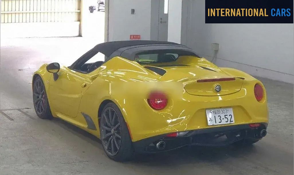 ALFA ROMEO 4C SPIDER BASE GRADE 2016 - photo 2 - Import Japon | International Cars