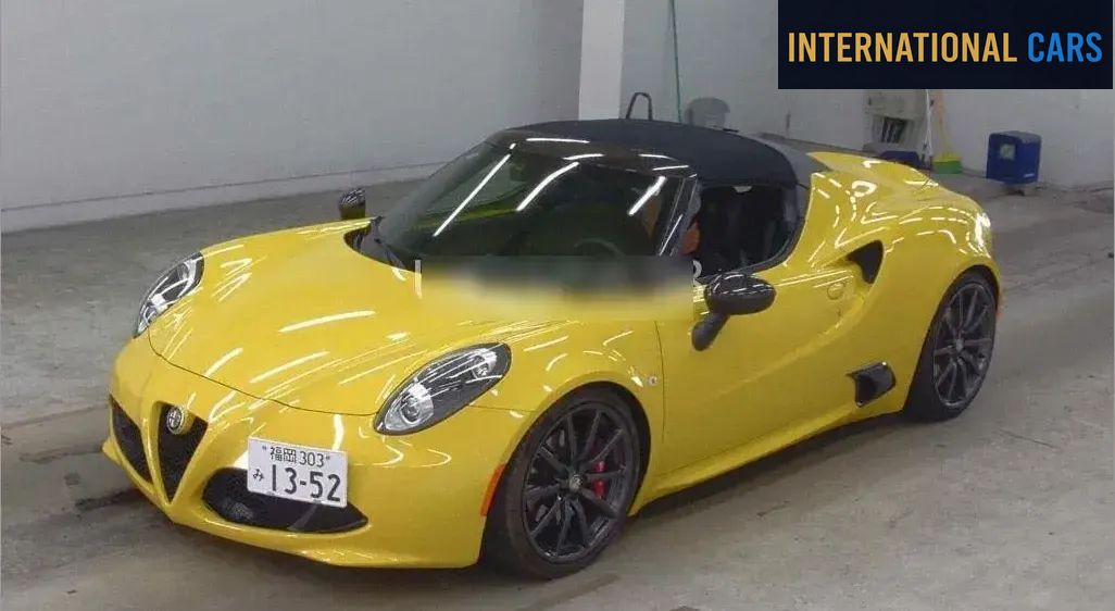 ALFA ROMEO 4C SPIDER BASE GRADE 2016 - photo 4 - Import Japon | International Cars