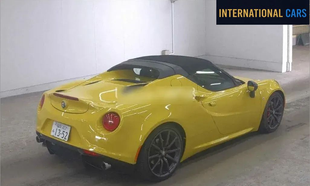 ALFA ROMEO 4C SPIDER BASE GRADE 2016 - photo 5 - Import Japon | International Cars