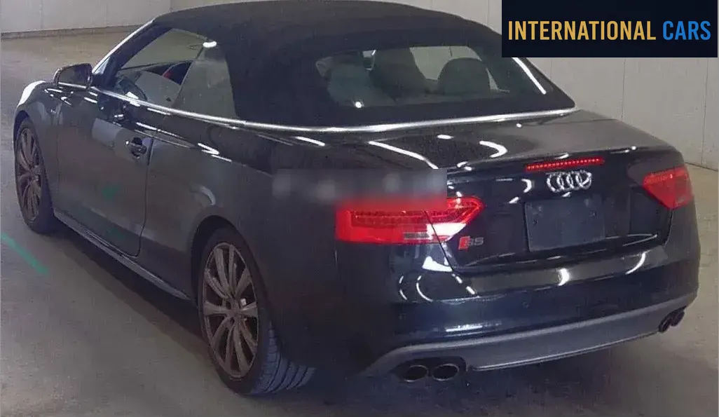 AUDI S5 CABRIOLET 4WD BASE GRADE 2012 - photo 2 - Import Japon | International Cars