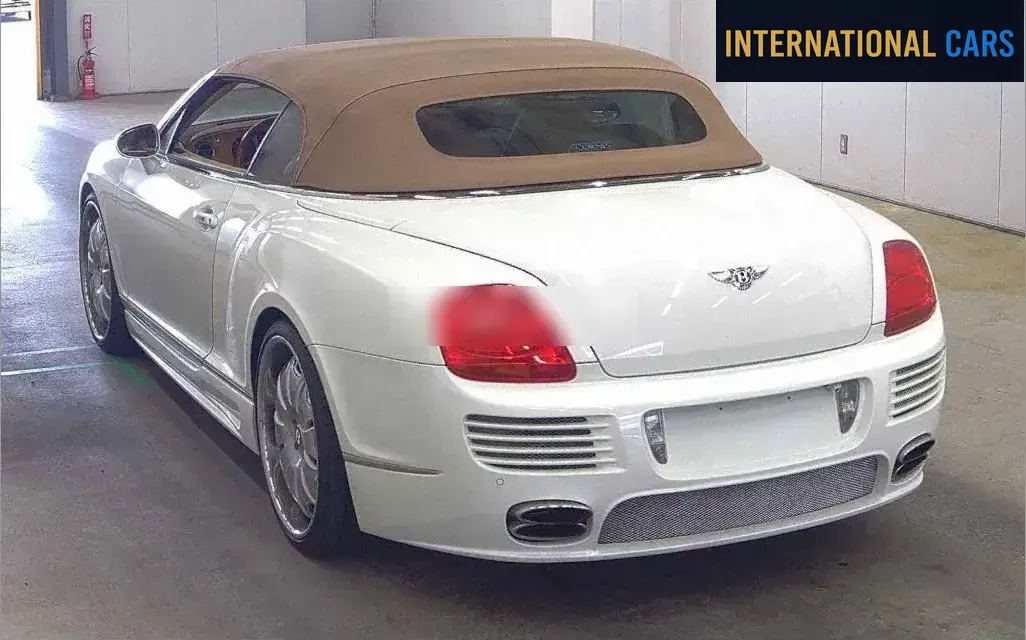 BENTLEY CONTINENTAL OP 4WD GTC 2007 - photo 2 - Import Japon | International Cars