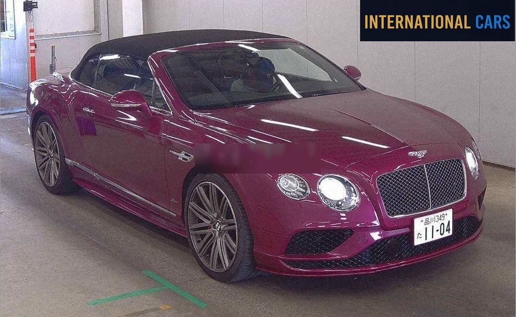 BENTLEY CONTINENTAL Cabriolet 4WD GT SPEED Cabriolet 2016