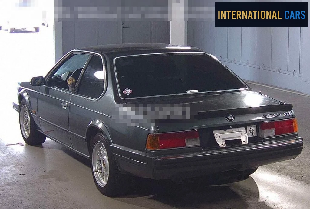 BMW 6 SERIES CP 635CSI 1989 - photo 2 - Import Japon | International Cars