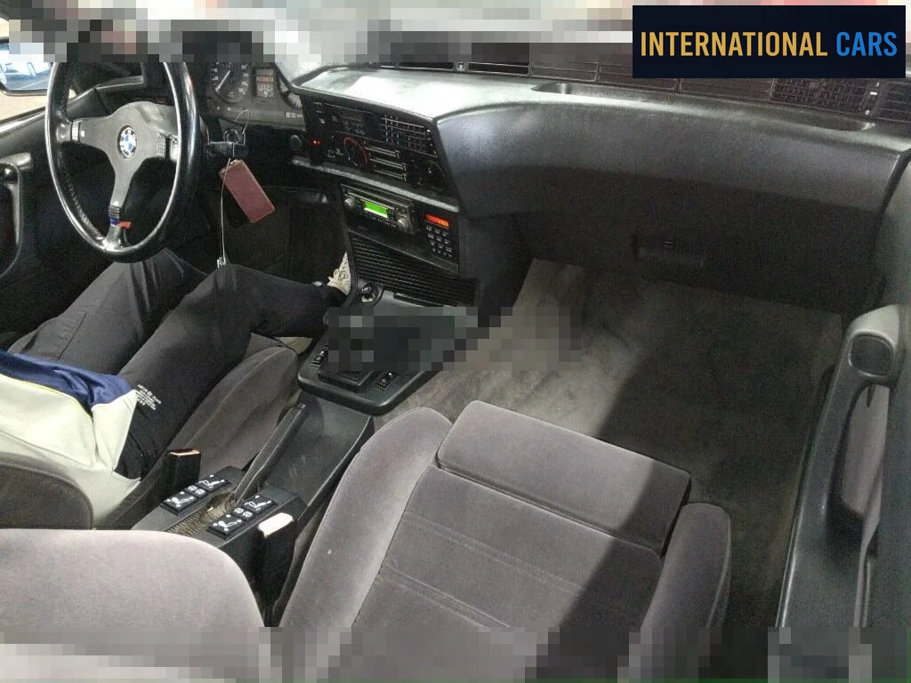 BMW 6 SERIES CP 635CSI 1989 - photo 3 - Import Japon | International Cars