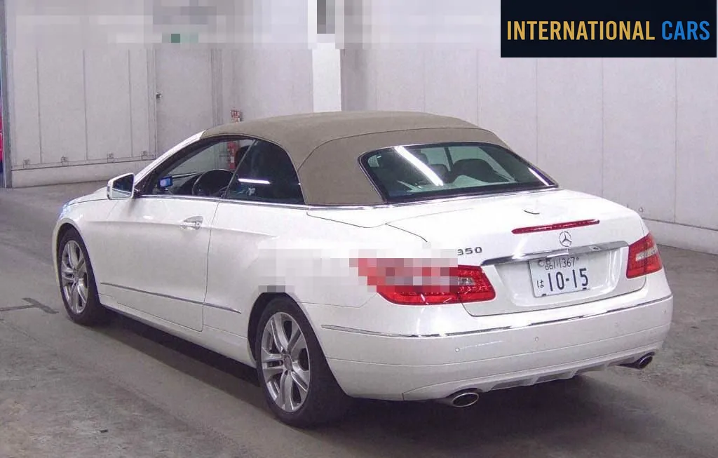 Mercedes-Benz E-Class E350 CABRIOLET 2010 - photo 2 - Import Japon | International Cars