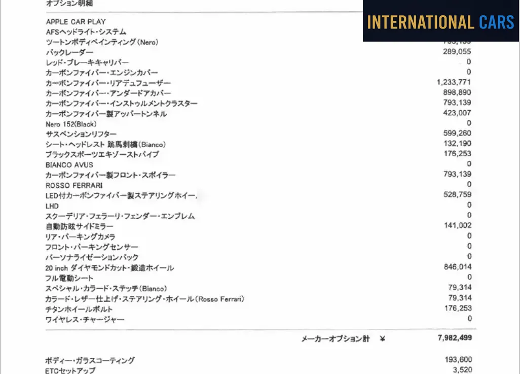 FERRARI 296GTS BASE GRADE 2025 - photo 9 - Import Japon | International Cars