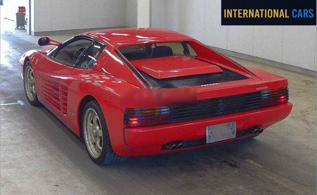 FERRARI TESTAROSSA CP COUPE 1990 - photo 2 - Import Japon | International Cars