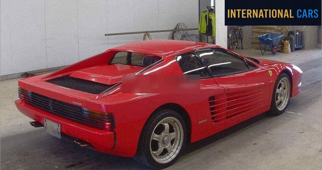 FERRARI TESTAROSSA CP COUPE 1990 - photo 5 - Import Japon | International Cars
